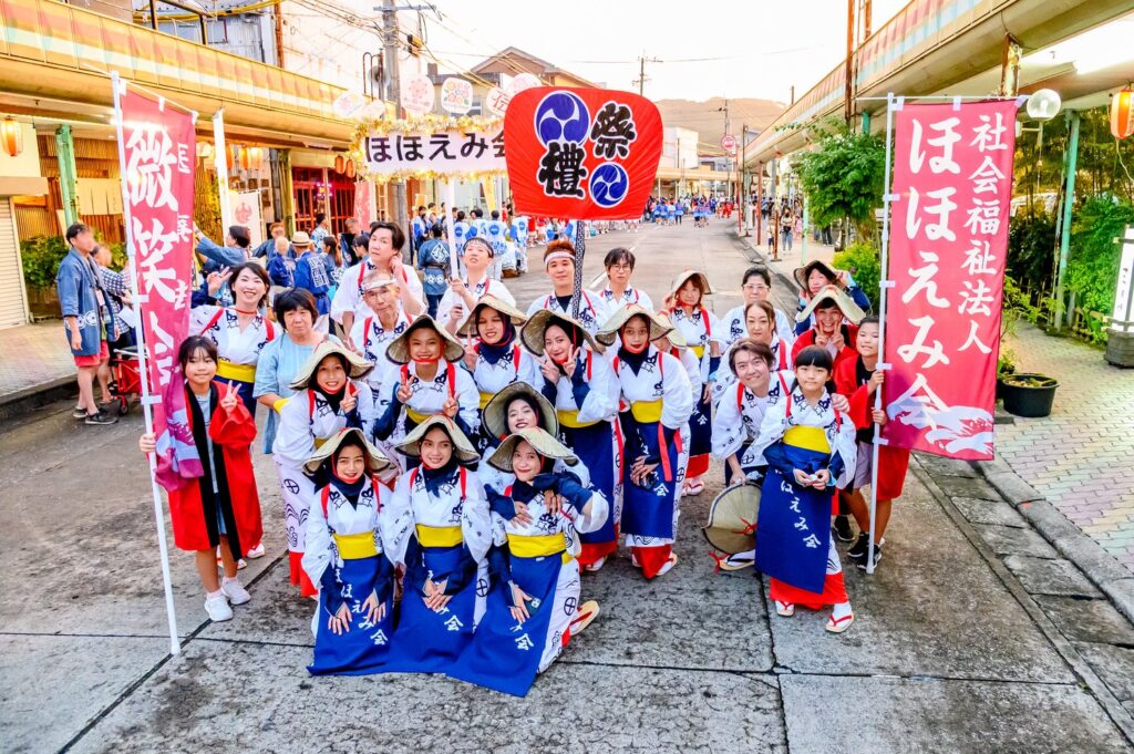 第78回・指宿温泉祭ハンヤ踊りに参加しました！