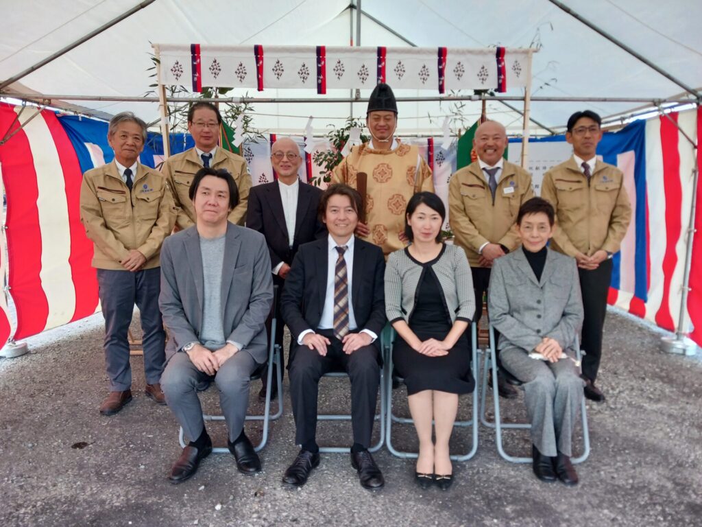 看護小規模多機能ホーム 地鎮祭を行いました