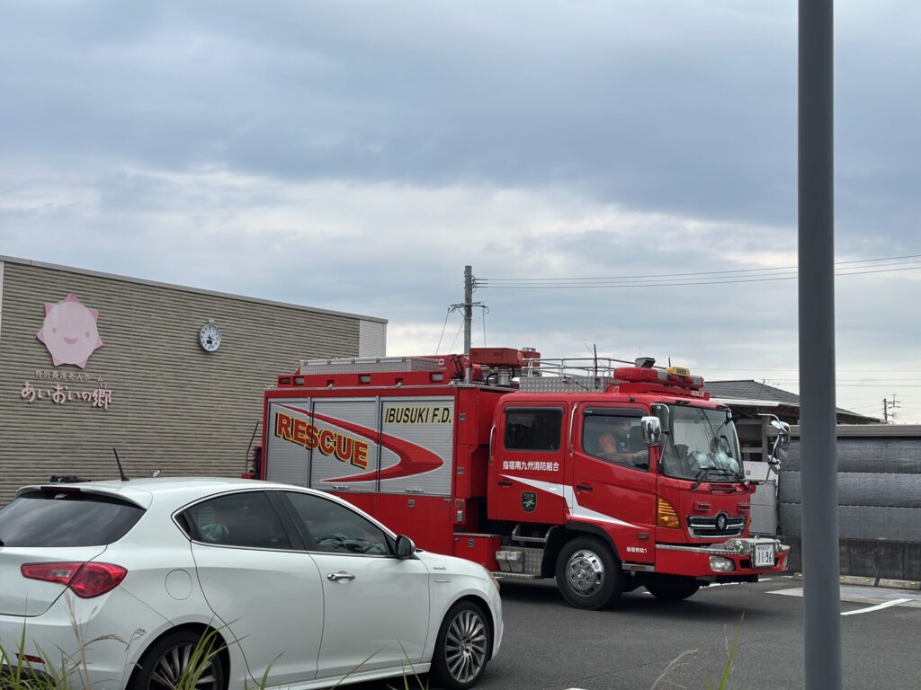 夜間想定避難訓練